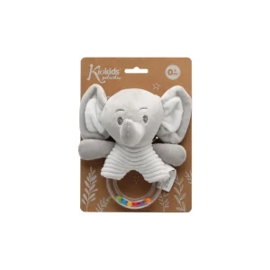 Sale Peluche sonajero elefante gris 18cm Juguetes