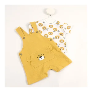 Fashion Peto camiseta leon Conjuntos