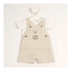 Online Peto camiseta rayas QUITAR TALLA 1 MES Conjuntos