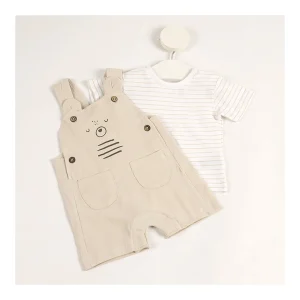 Online Peto camiseta rayas QUITAR TALLA 1 MES Conjuntos