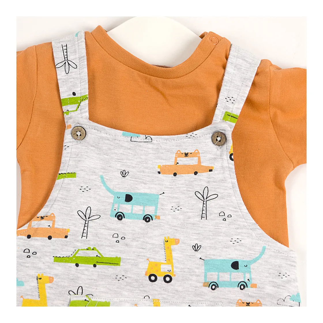 peto_coches_camiseta_bayo_1.webp Hot Peto coches camiseta Conjuntos