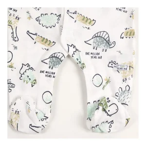 Discount Pijama largo de algodon dinosaurios Pijamas