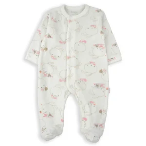 Online Pijama terciopelo manga larga conejitos Pijamas