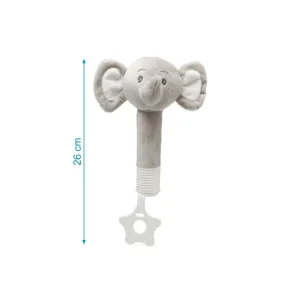 Online Sonajero cricri elefante gris 25cm Juguetes