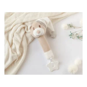 Clearance Sonajero cricri osito con gorro Juguetes