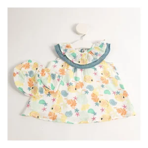 Hot Vestido braguita estampada peces Jesusitos