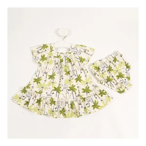 Clearance Vestido con braguita palmeras Jesusitos